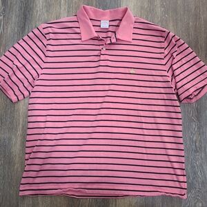 Brooks Brooks 346 Striped Polo Mens Size XXL